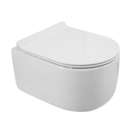 SOFT-TOR Чаша унитаза подвесного безободкового, смыв TORNADO, BB084CH-TOR, артикул BB084CH-TOR