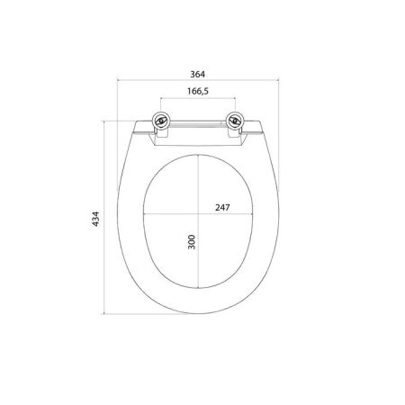 Сиденье для унитаза, полипропилен, 030, Milardo, 030PP0EM31, артикул 030PP0EM31