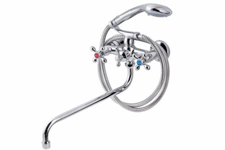 Смеситель для ванны с душем FAUZT FZs-317-10 тип См-ВУДРНШлА, артикул FZs-317-10