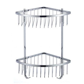 Полка угловая Savol S-002554, хром