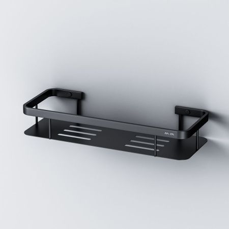 A7453122 Sense L Полка для душа прямая, черный A7453122 Sense L Полка для душа прямая, черный