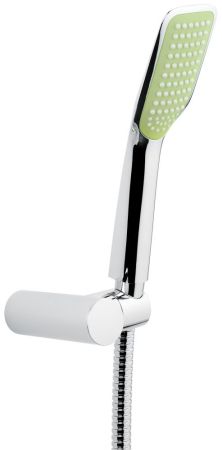 Ручной душ 138: лейка, шланг, крепеж, цвет хром, артикул 138CR