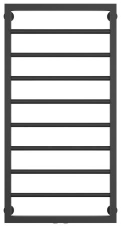 Полотенцесушитель водяной КАНЦЛЕР 1000х500 (МУАР Темный Титан)