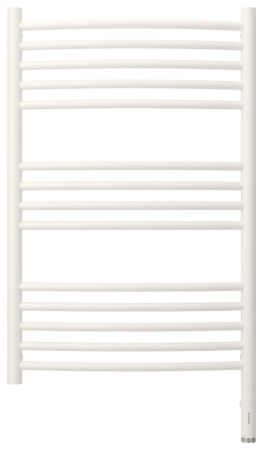 Полотенцесушитель, Сунержа, Богема 3.0, электрический, ширина, мм-532, глубина, мм-103, высота, мм-800, подключение-справа, электрокомплект-МЭМ, мощность, Вт-300, материал-нержавеющая сталь, цвет-белый матовый, артикул 30-5803-8050