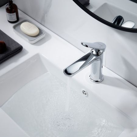 Смеситель для раковины Shevanik S4301, хром, артикул S4301