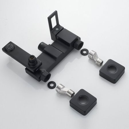 Душевая система Raffine F3696H, черный, артикул F3696H