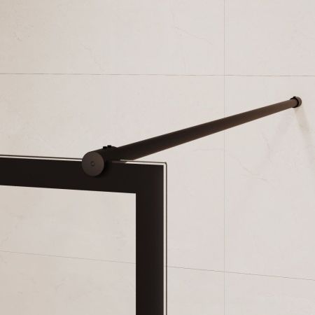 Душевая перегородка RGW WA-012B (Рисунок - черный принт, 800), артикул 35101280-84