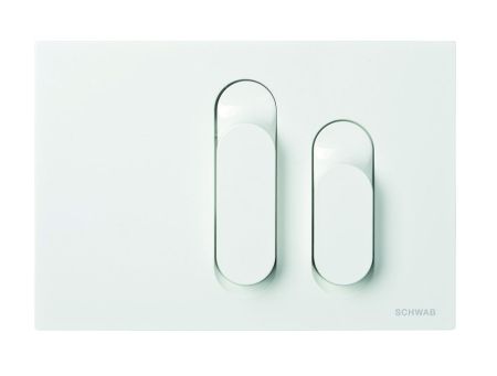 Schwab Dura, панель смыва с двумя клавишами, цвет глянцевый хром, артикул 634694