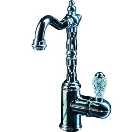 Смеситель для умывальника, высокий CRYSTAL, хром_Комплект, артикул 262-CRST