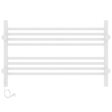 Полотенцесушитель электро "Оливия ЧК8 800*500", белый муар, правый, артикул 73207627