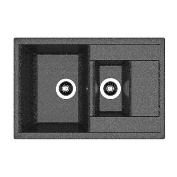 Кухонная мойка Dr. Gans АСТРА 25.065.D0760.407, черный