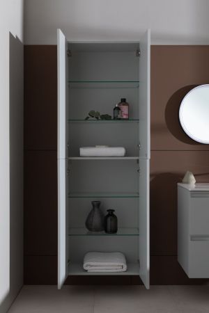 Шкаф-пенал Allen Brau Eclipse 60 1.E1006.PWM папирус матовый, артикул 1.E1006.PWM