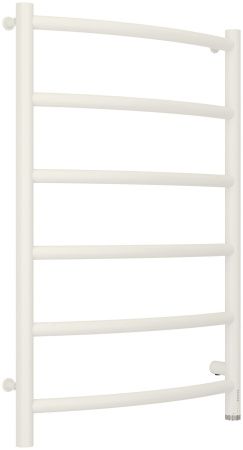 Полотенцесушитель, Сунержа, Галант 4.0, электрический, ширина, мм-532, высота, мм-800, подключение-справа, нагревательный элемент-греющий кабель, мощность, Вт-112, материал-нержавеющая сталь, цвет-белый матовый