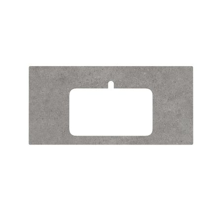 Спец. изделие декоративное из керамогранита Фондамента 100, серое, артикул PL2.DL500900R\100