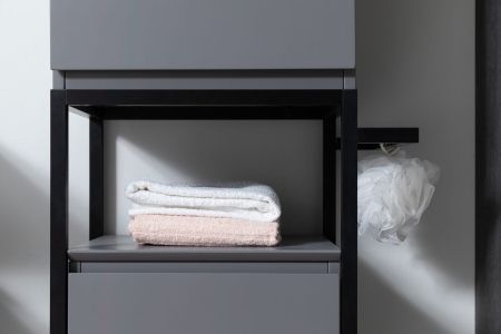 Полотенцедержатель для пеналов Allen Brau Priority 1.31008.BB черный браш, артикул 1.31008.BB