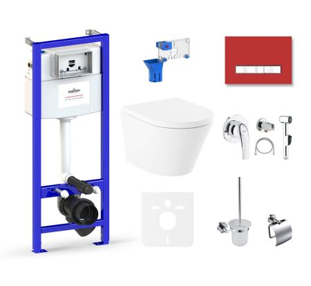 Комплект 10 в 1 Lavinia Boho Biore Rimless 75110655, премиум со стеклянной клавишей, артикул 75110655