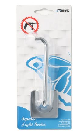 Держатель туалетной бумаги Fixsen Square FX-93110 Хром, артикул FX-93110