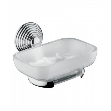 Bongio Impero Мыльница подвесная, 140х135 мм, цвет хром, артикул 06015CR00