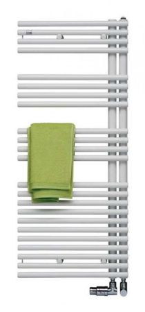 Водяной полотенцесушитель Zehnder Forma Asym LFAR-120-050 Белый правый