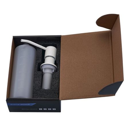 Дозатор для кухонной мойки FASHUN A403-15A, светло-серый гранит