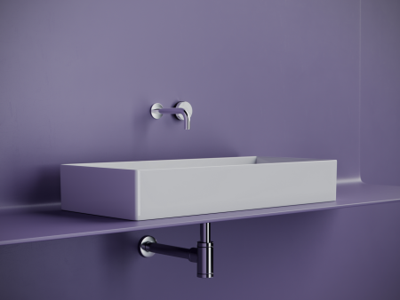 Раковина накладная прямоугольная Элемент (Element) 801x361x130, цвет белый, артикул CN6072