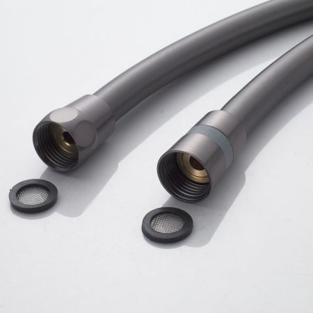 Смеситель для душа Shevanik S4716T, оружейная сталь