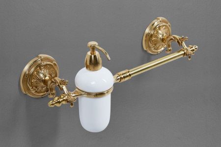 Полотенцедержатель с дозатором для жидкого мыла ART&MAX AM-2057D, артикул AM-2057D-Do-Ant