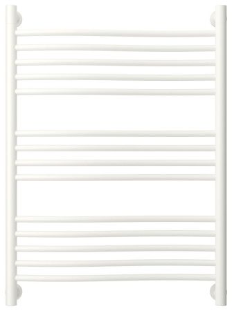 Полотенцесушитель водяной "ФЛЮИД+" 800х600 (Матовый Белый)