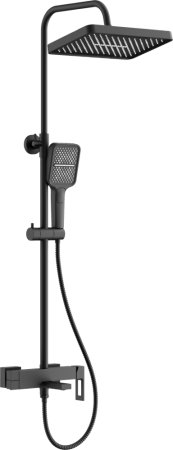 Душевая система BELZ B24658-7, черный, артикул B24658-7