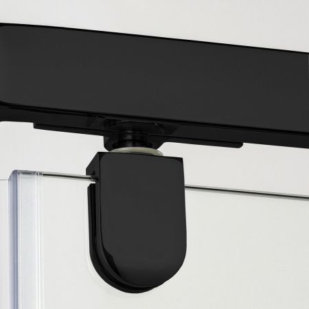 Душевое ограждение NEW TRENDY NEW KOMFORT BLACK 90x90x195 K-0469 (черный), артикул K-0469