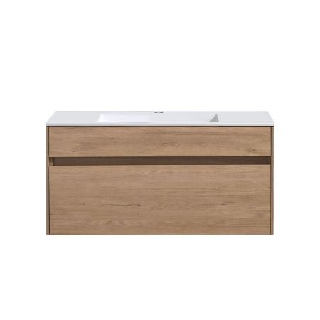 База под раковину Chiara 1000 подвесная, 1 выкатной ящик soft-close, N.Oak, артикул VMC-2C100NO