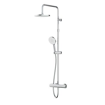 F0785A400 X-Joy, душ.система: см-ль д/душа с ТМС, душ.штанга,верхний душ 220мм, ручн душ, хром