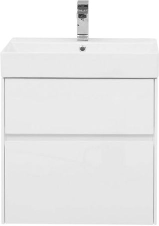 Тумба с раковиной Aquanet Бруклин 60 белый, артикул 00212596