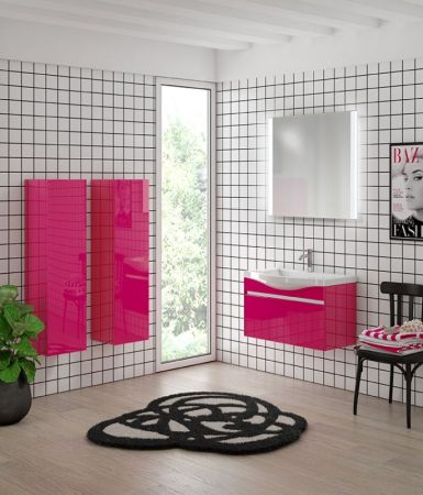 Зеркало SanVit Тикси 80 ztix80 с подсветкой с кнопочным выключателем, артикул ztix80