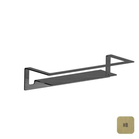 ALMAR Полка 30xh70 см, цвет латунь брашированная PVD, артикул E300001.HB