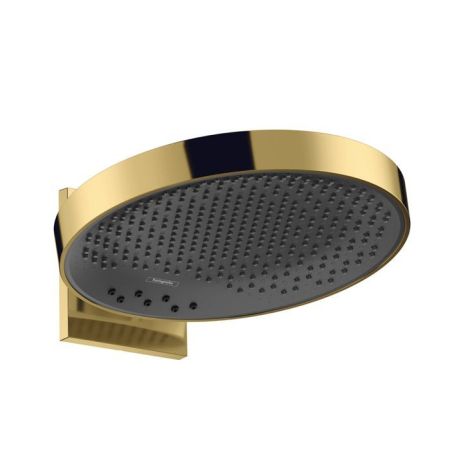 HG Rainfinity Верхний душ 360 3jet с настенным креплением, полированное золото, артикул 26234990