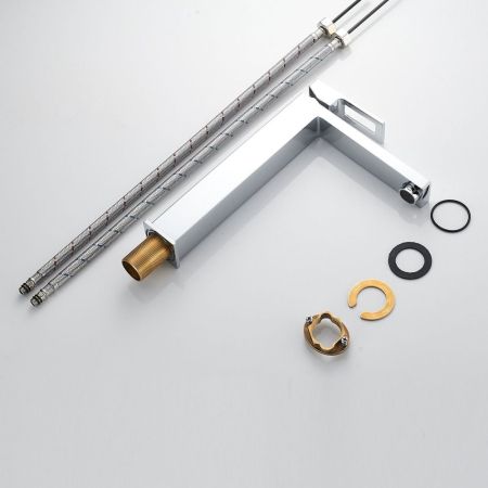 Смеситель для раковины высокий  Raffine F1196, хром