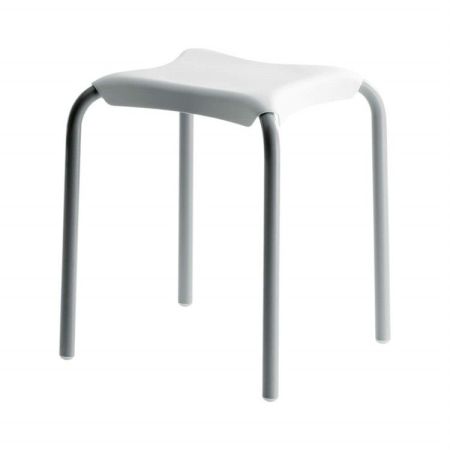 Сиденье для душа Colombo Design Hotel collection B9955.BI Белый, Хром