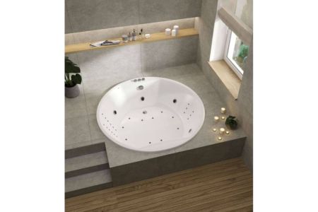 Ванна акриловая встраиваемая Vayer Eva Гл000025681, 180x180, артикул Гл000025681