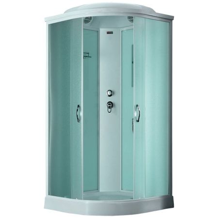 Душевая кабина Timo Eco TE-0709 P 90x90 профиль Белый стекло матовое