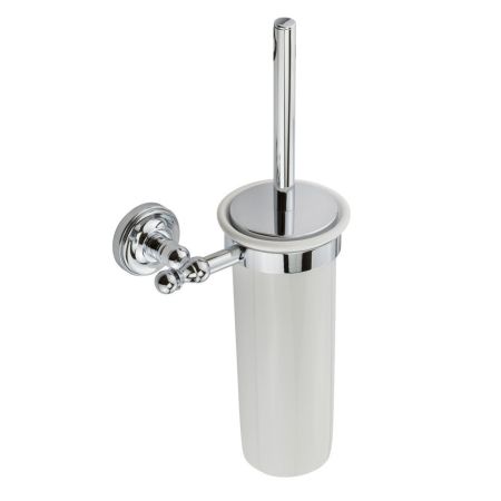 MIRELLA Ершик настенный, керамика/хром, артикул 17238