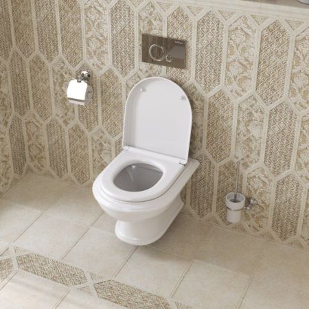 Унитаз подвесной CEZARES KING PALACE, артикул CZR-6045-SC