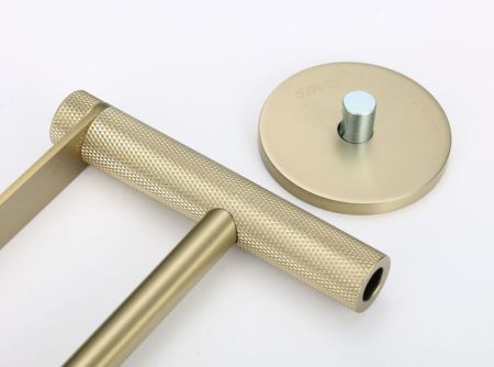 Полотенцедержатель Savol S-002148C, матовое золото, артикул S-002148C