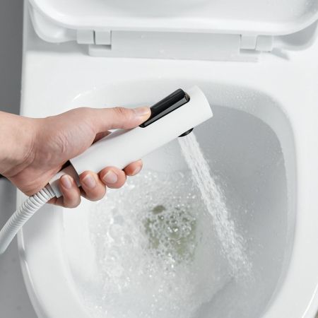 Гигиенический душ со смесителем Raffine F0599C-1, белый