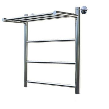 Полотенцесушитель водяной с полочкой (лесенка) Тругор Аспект НК 1 П 60х50 см (без углов)