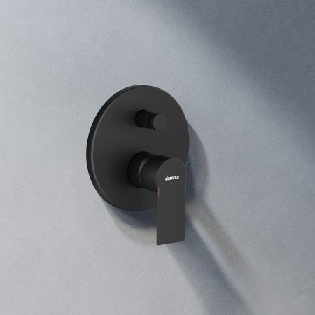 947520300 Apollo встраиваемая душевая система со смесителем для душа, черный, артикул 947520300