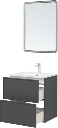 Тумба под раковину Aquanet Арт 60 ясень графит, артикул 00329063