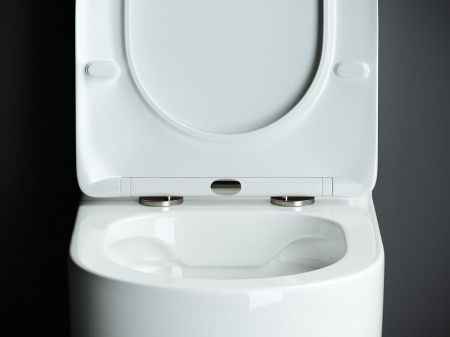 Напольная пристенная чаша унитаза MIA Rimless, артикул CN1801-B