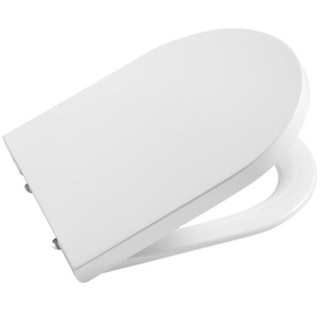 Сиденье для унитаза Roca Inspira 80152C00B Белая с микролифтом