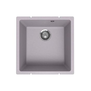 Кухонная мойка Ulgran Quartz Under 400-04, платина